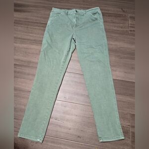 American Eagle Outfitters Light Green Stretch Pants